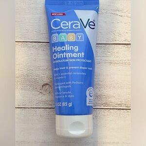 CeraVe Baby Healing Ointment Petrolatum Skin Protection Diaper Rash 3oz Exp03/25
